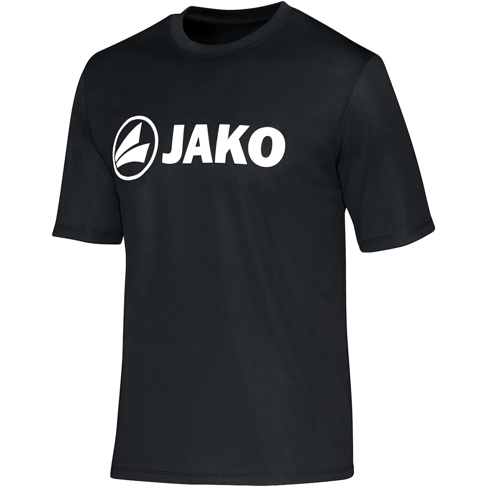 CAMISETA FUNCIONAL JAKO PROMO, NEGRA HOMBRE. S M L XL 2XL 3XL 4XL 