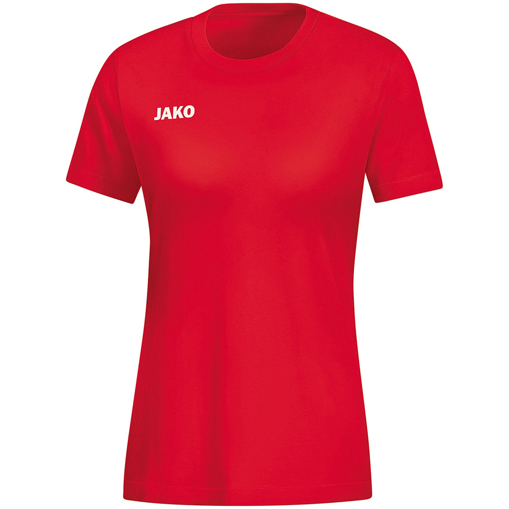 CAMISETA JAKO BASE, ROJA MUJER. 34 36 38 40 42 44 