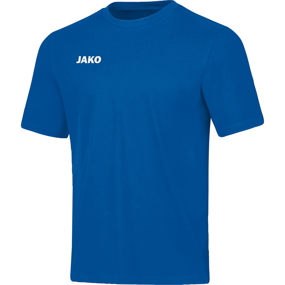 CAMISETA JAKO BASE, ROYAL HOMBRE. S M L XL 2XL 3XL 4XL 