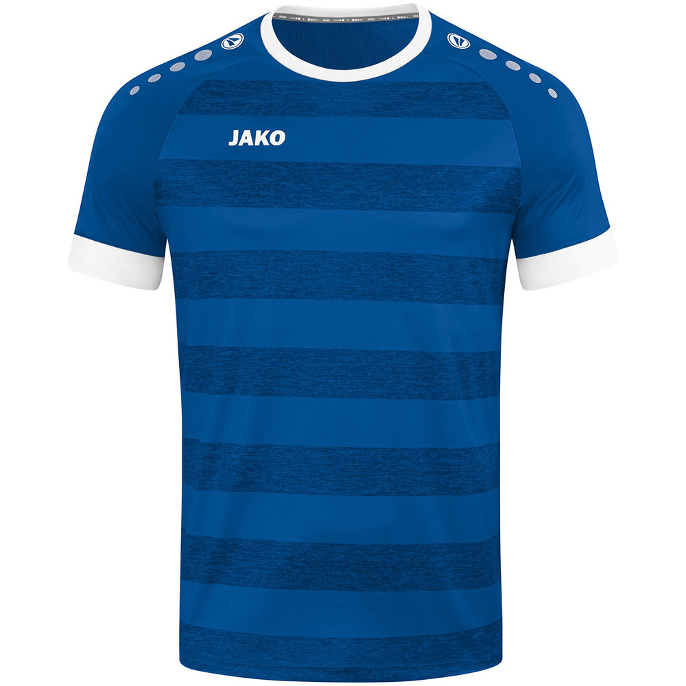 CAMISETA JAKO CELTIC MELANGE MANGA CORTA, ROYAL NIÑO. 116 128 140 152 164 