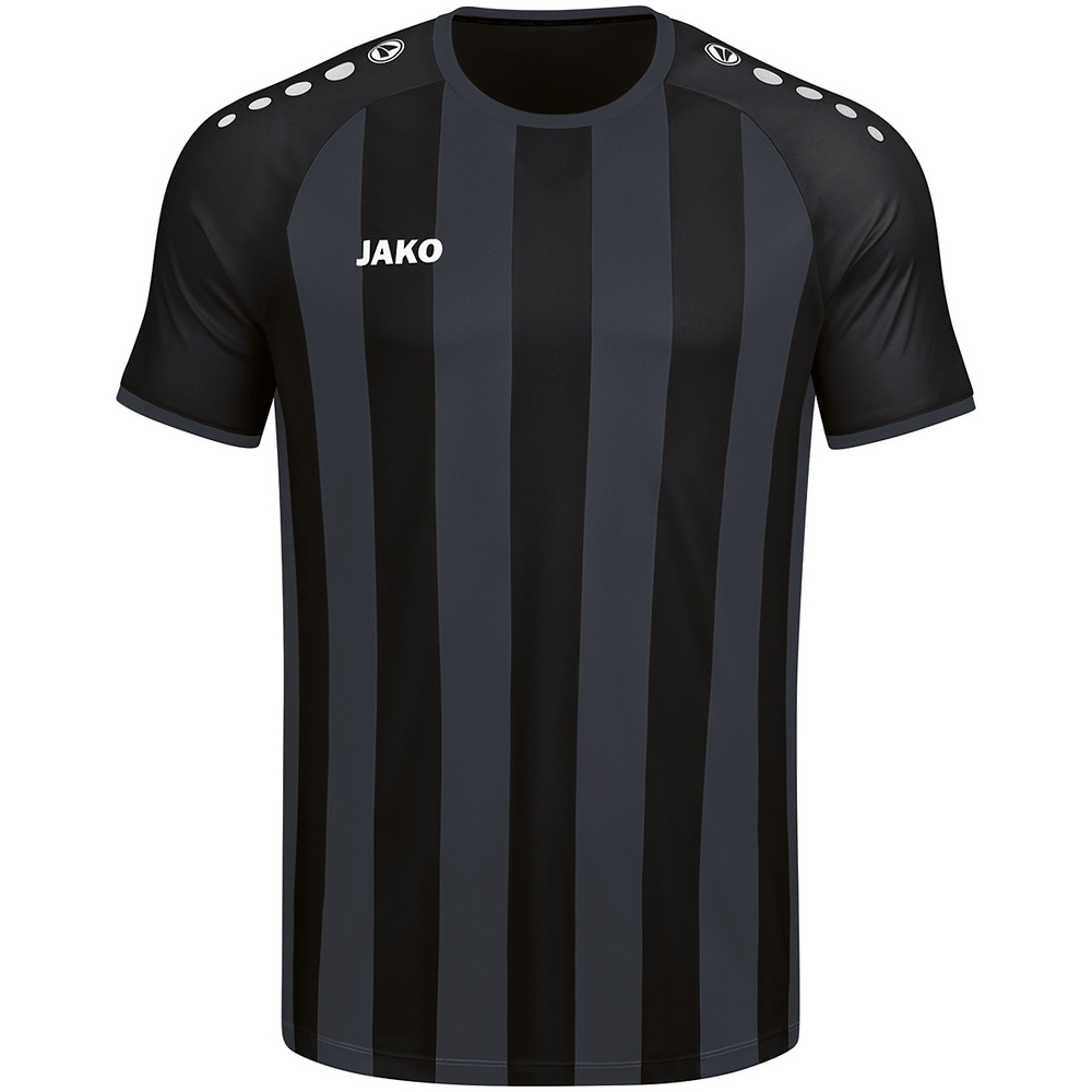 CAMISETA JAKO INTER MANGA CORTA, NEGRA-ANTRACITA HOMBRE. S M L XL 2XL 