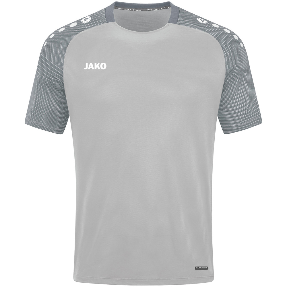 CAMISETA JAKO PERFORMANCE, GRIS-GRIS PIEDRA HOMBRE. S M L XL 2XL 3XL 4XL 