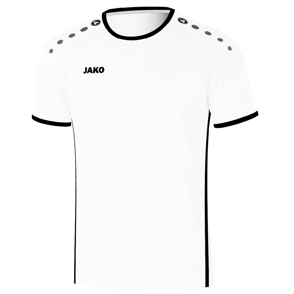 CAMISETA JAKO PRIMERA MANGA CORTA, BLANCA NIÑO. 116 128 140 152 164 