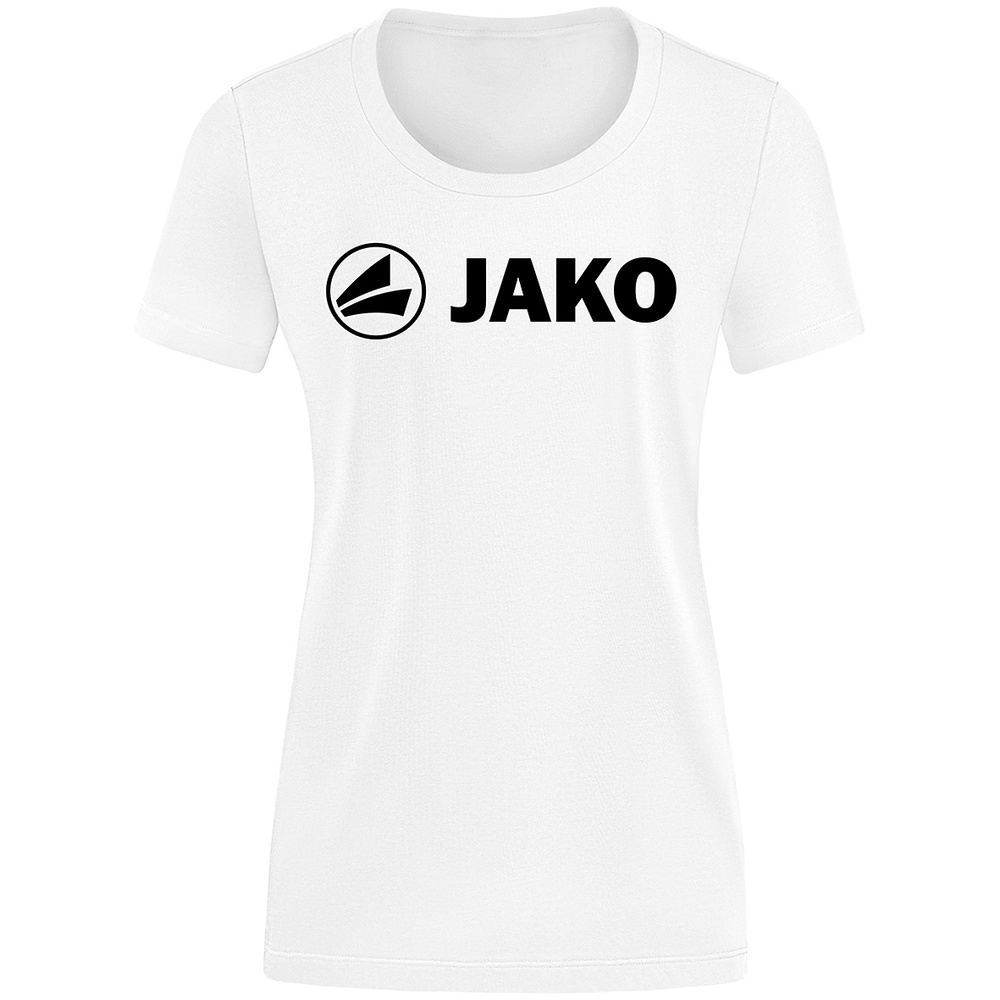 CAMISETA JAKO PROMO, BLANCA MUJER. 34 36 38 40 42 44 