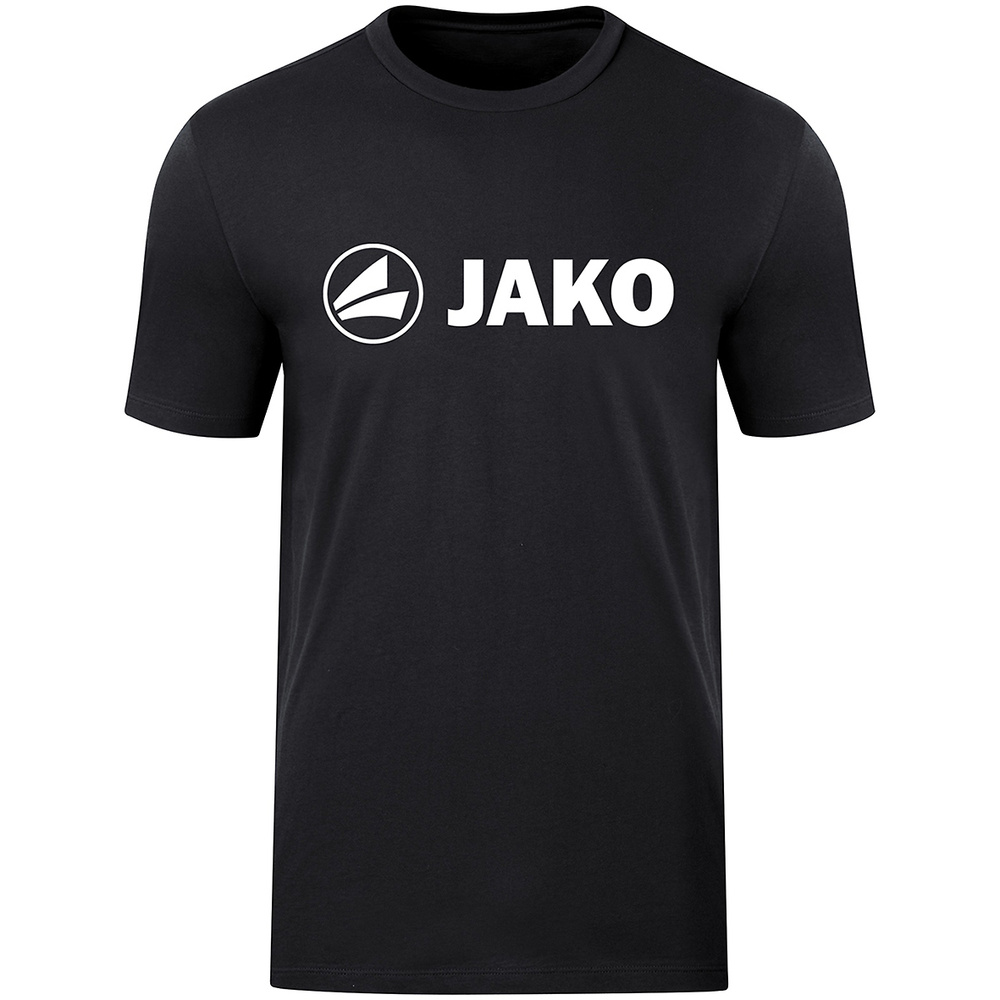 CAMISETA JAKO PROMO, NEGRA NIÑO. 116 128 140 152 164 