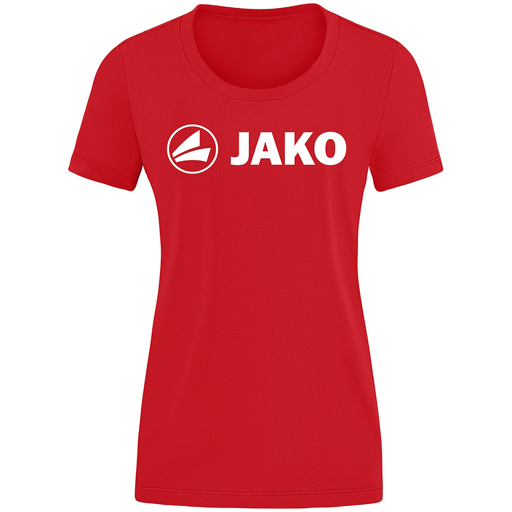 CAMISETA JAKO PROMO, ROJA MUJER. 34 36 38 40 42 44 