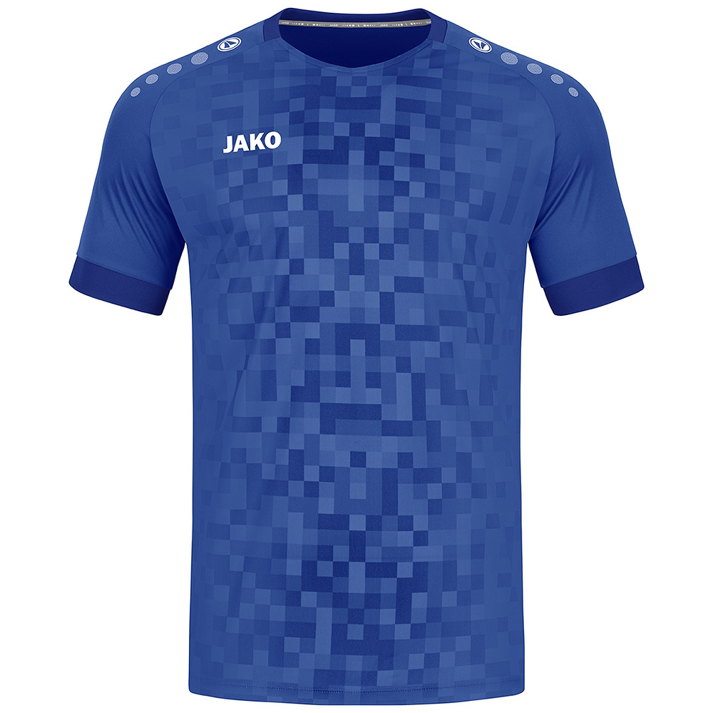 CAMISETA MANGA CORTA JAKO PIXEL, ROYAL NIÑO. 128 140 152 164 