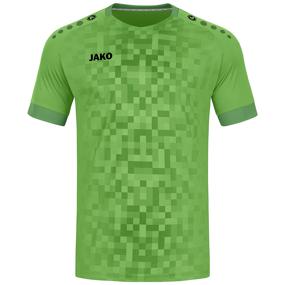 CAMISETA MANGA CORTA JAKO PIXEL, VERDE NIÑO. 128 140 152 164 