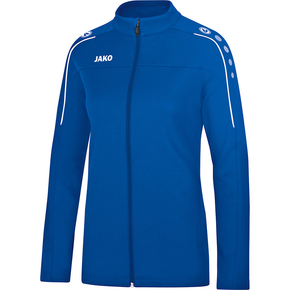 CHAQUETA CHÁNDAL JAKO CLASSICO, ROYAL MUJER. 34 36 38 40 42 44 46 48 