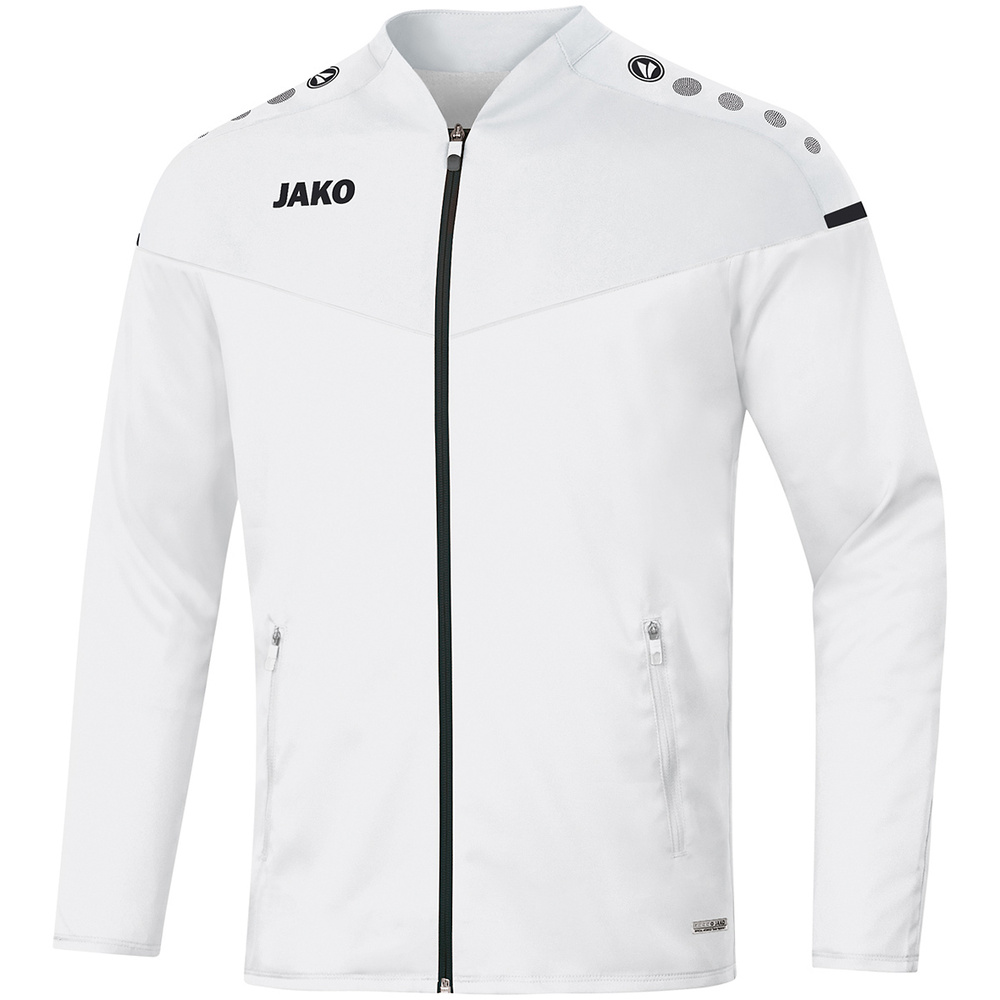 CHAQUETA CHÁNDAL PRESENTACIÓN JAKO CHAMP 2.0, BLANCA NIÑO. 128 140 152 164 
