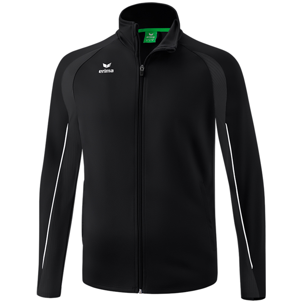 CHAQUETA ENTRENAMIENTO ERIMA LIGA STAR, NEGRA UNISEX. S M L XL 2XL 3XL 