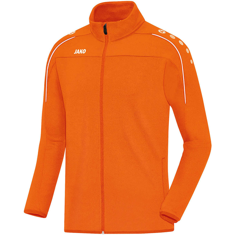 CHAQUETA ENTRENAMIENTO JAKO CLASSICO, NARANJA HOMBRE. S M L XL 2XL 3XL 