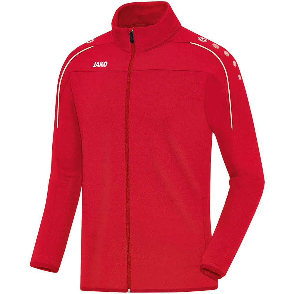 CHAQUETA ENTRENAMIENTO JAKO CLASSICO, ROJA HOMBRE. S M L XL 2XL 3XL 