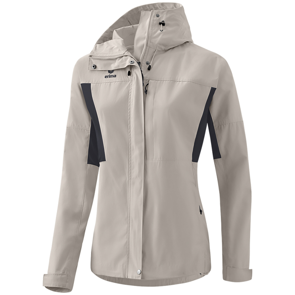 CHAQUETA MULTIFUNCIONAL ERIMA, GRIS-MARINO MUJER. 34 36 38 40 42 44 46 