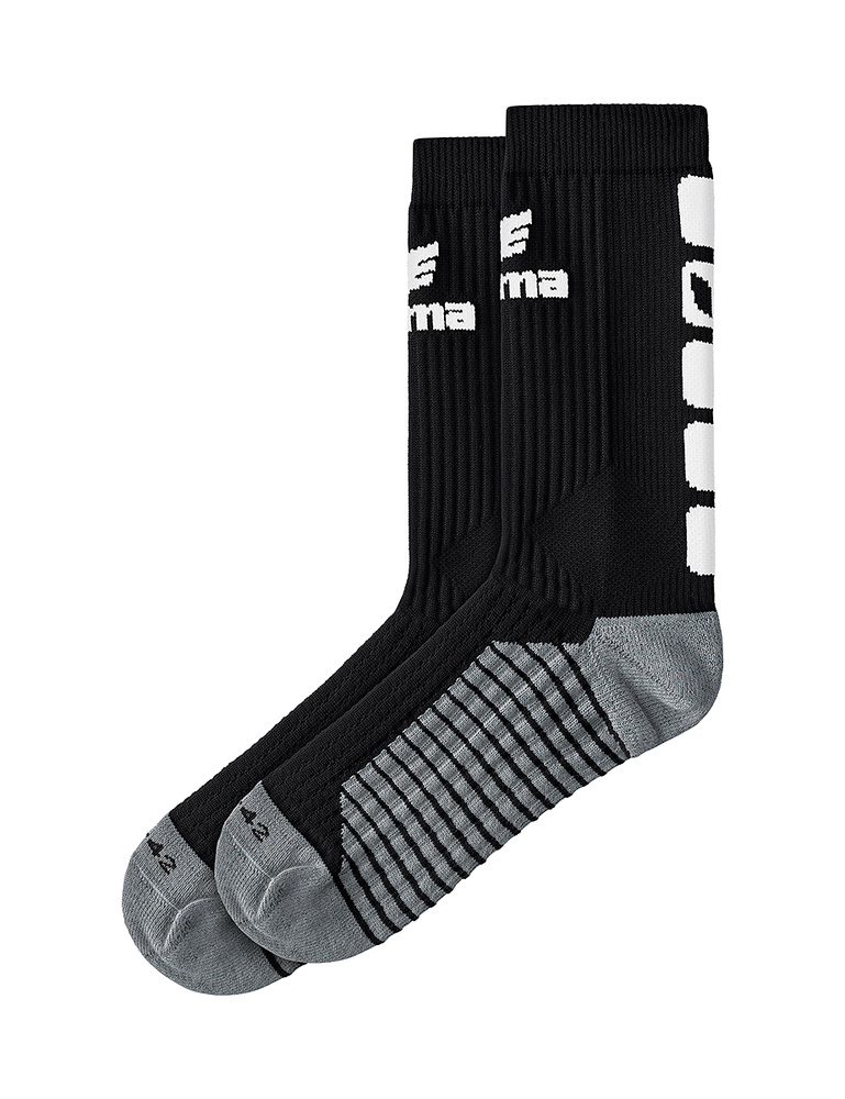 ERIMA CLASSIC 5-C CALCETINES, NEGRO-BLANCO. 1 - (31-34) 2 - (35-38) 3 - (39-42) 4 - (43-46) 5 - (47-50) 