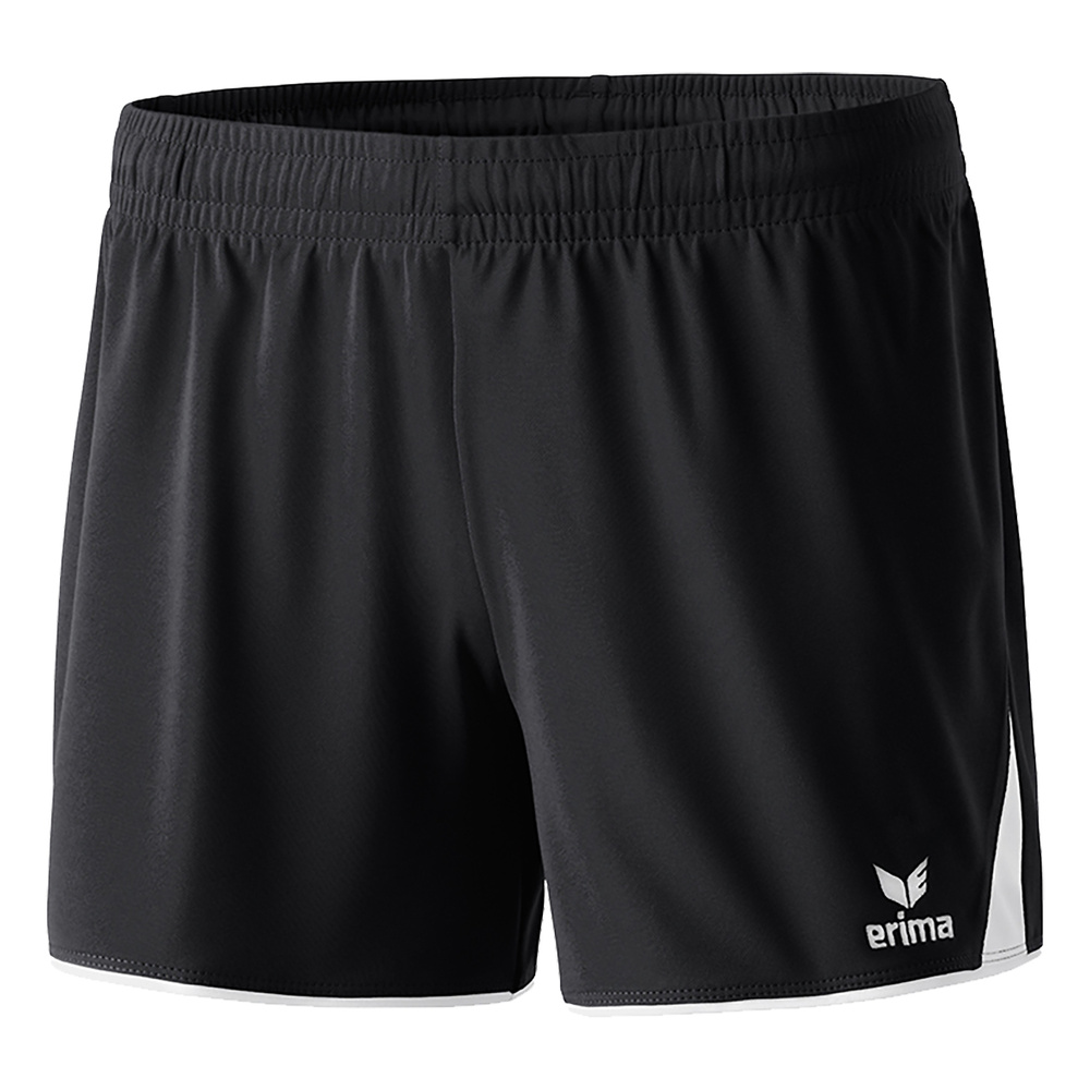 ERIMA CLASSIC 5-C SHORTS, NEGRO-BLANCO MUJER. 34 36 38 40 42 44 46 48 