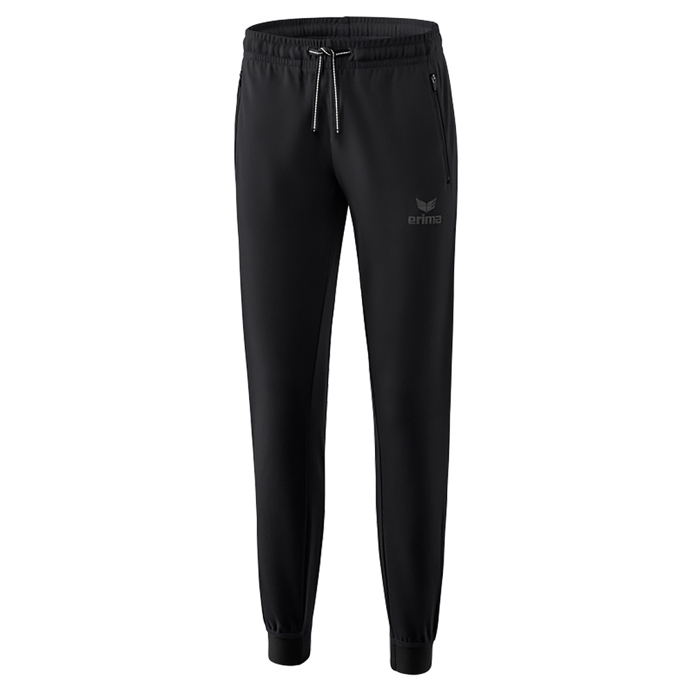 ERIMA PANTALONES ESSENTIAL SWEATPANTS, NEGRO MUJER. 34 36 38 40 42 44 46 48 