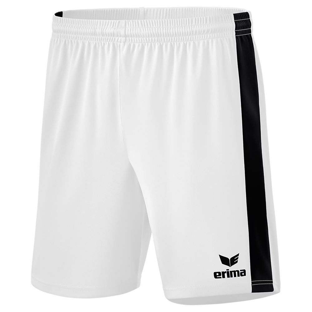 ERIMA RETRO STAR SHORTS, BLANCO-NEGRO HOMBRE. S M L XL 2XL 