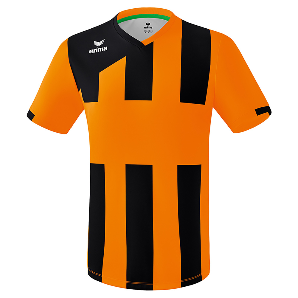 ERIMA SIENA 3.0 CAMISETA MANGA CORTA, NARANJA-NEGRA UNISEX. S M L XL 2XL 