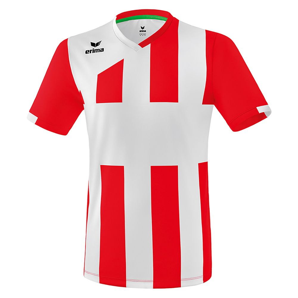 ERIMA SIENA 3.0 CAMISETA MANGA CORTA, ROJA-BLANCA NIÑO. 128 140 152 164 