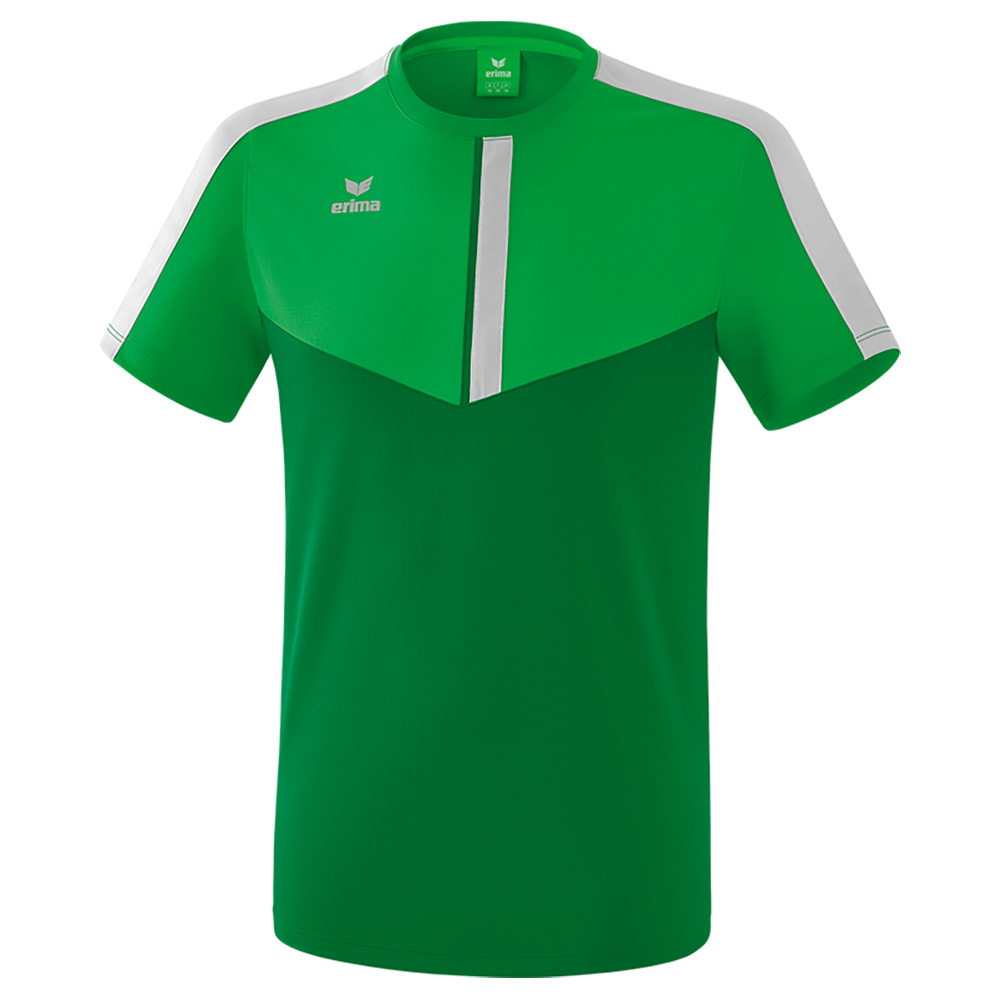 ERIMA SQUAD CAMISETA, VERDE-ESMERALDA-PLATA HOMBRE. S M L XL 2XL 3XL 