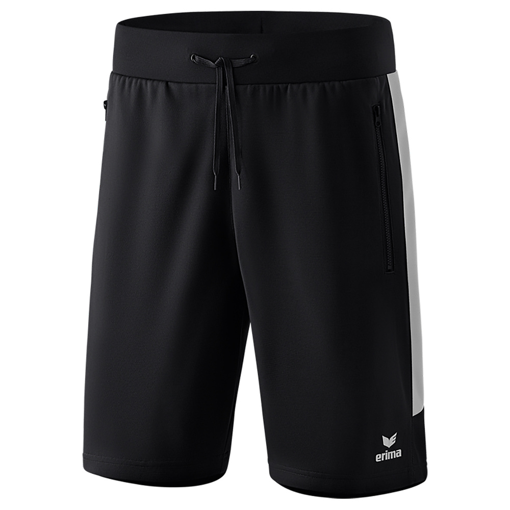 ERIMA SQUAD WORKER SHORTS, NEGRO-GRIS HOMBRE. S M L XL 2XL 3XL 