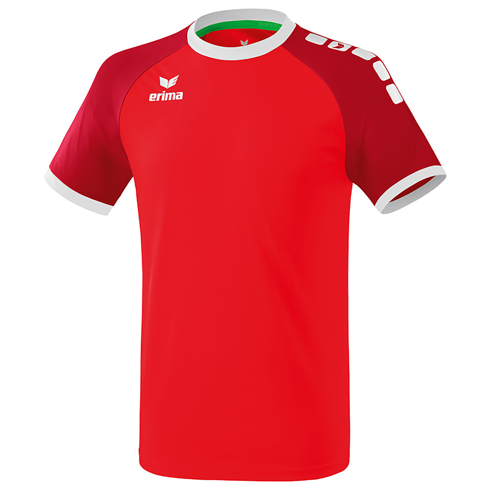 ERIMA ZENARI 3.0 CAMISETA MANGA CORTA, ROJA-RUBÍ-BLANCA NIÑO. 128 140 152 164 