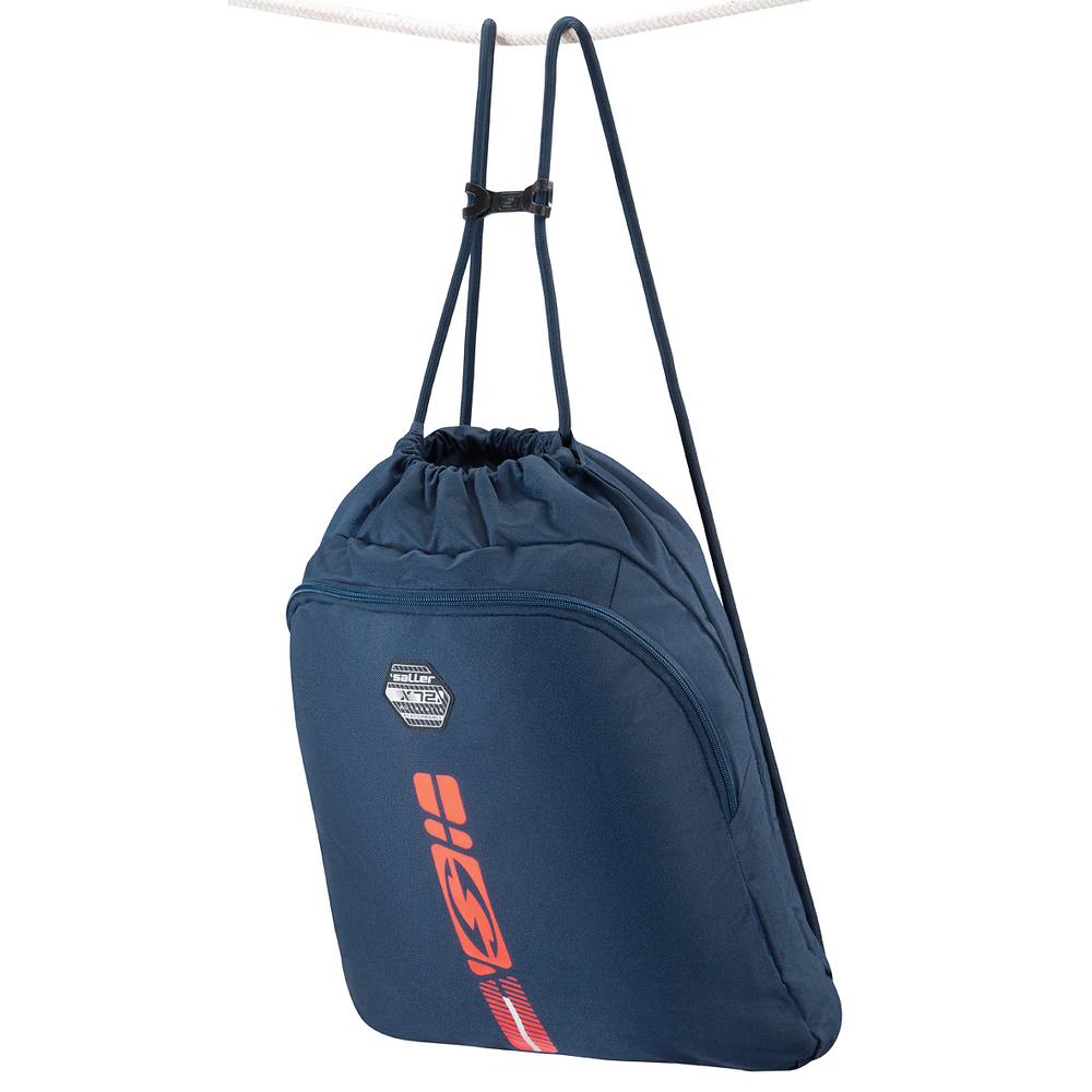 GYMBAG SALLERX.72, MARINO-NEÓN NARANJA-BLANCO. 