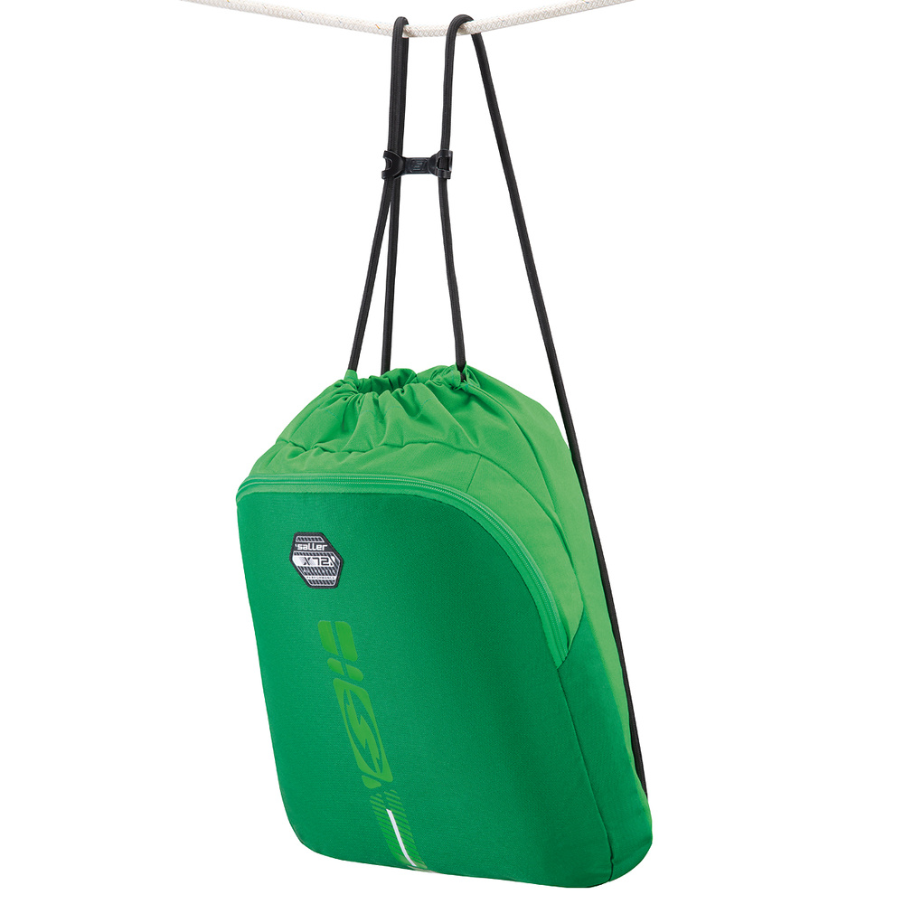 GYMBAG SALLERX.72, VERDE-ESMERALDA-BLANCO. 