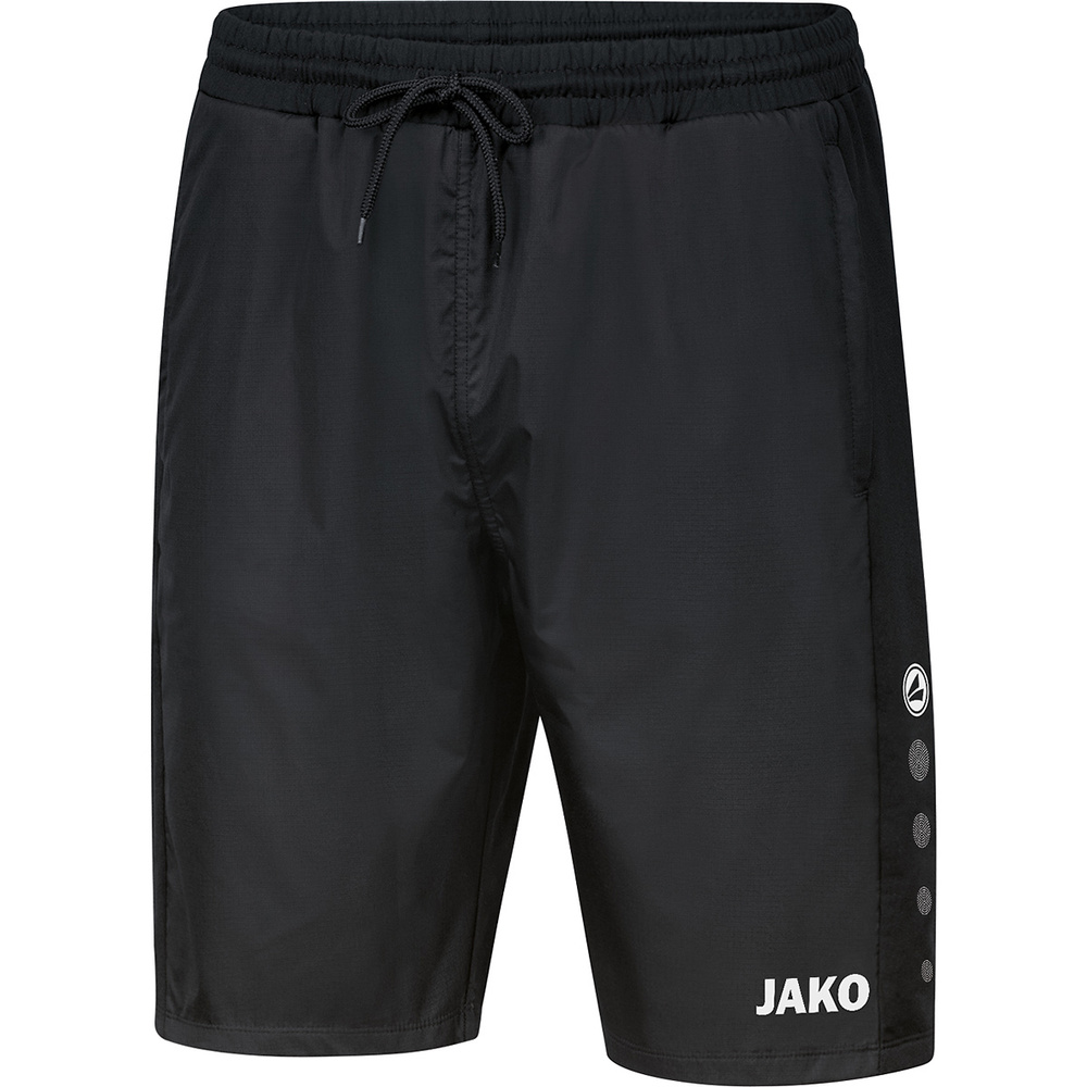 PANTALÓN CORTO DE ENTRENAMIENTO JAKO DE INVIERNO, NEGRO HOMBRE. S M L XL 2XL 