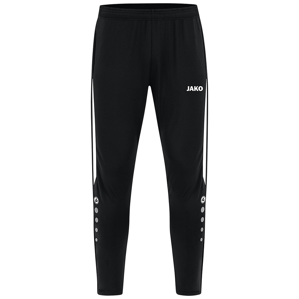 PANTALÓN ENTRENAMIENTO JAKO POWER, NEGRO-BLANCO UNISEX. S M L XL 2XL 3XL 