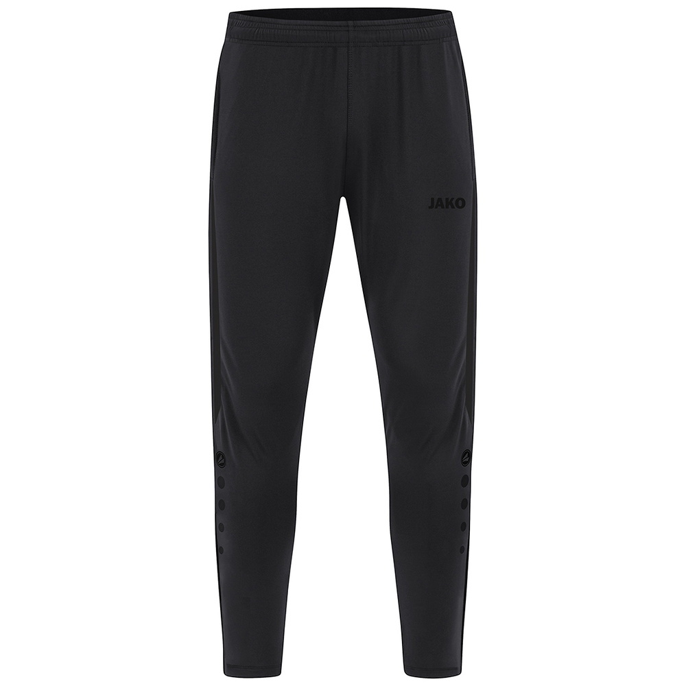 PANTALÓN ENTRENAMIENTO JAKO POWER, NEGRO NIÑO. 116 128 140 152 164 