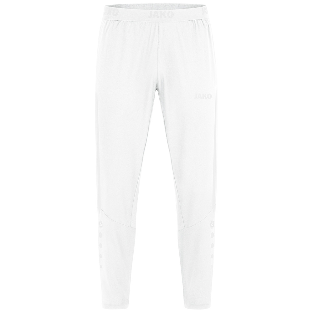 PANTALÓN JAKO POWER LEISURE, BLANCO HOMBRE. S M L XL 2XL 3XL 4XL 