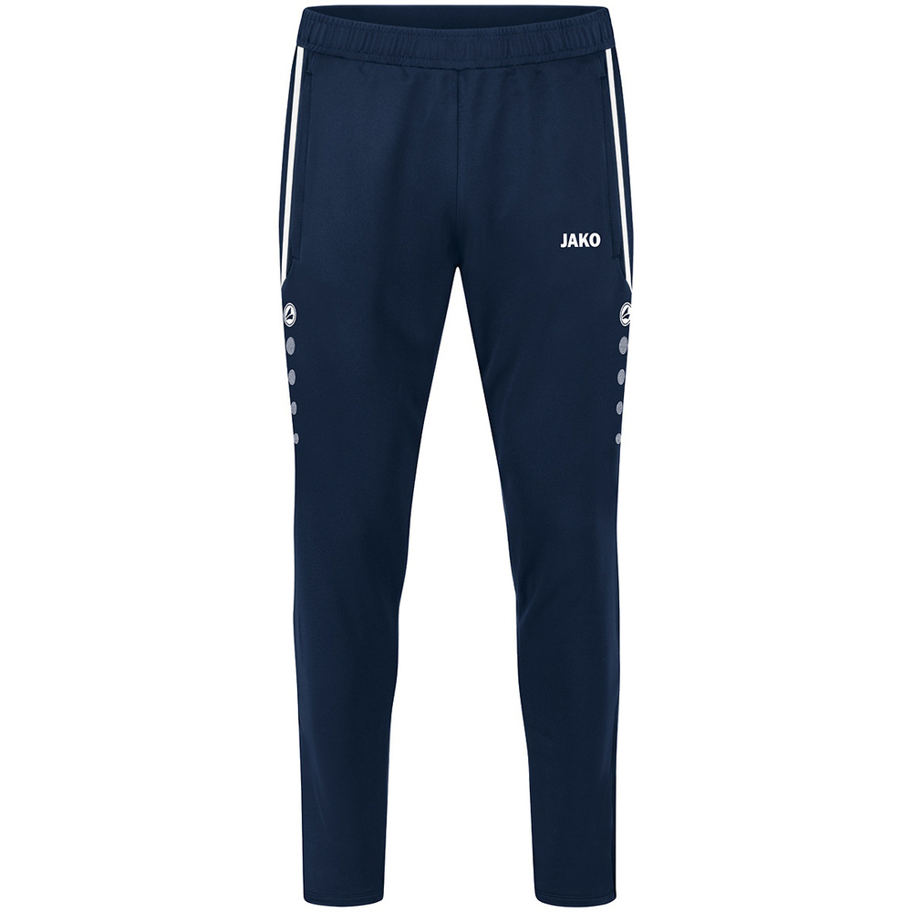 PANTALONES DE ENTRENAMIENTO JAKO ALLROUND, MARINO HOMBRE. S M L XL 2XL 3XL 4XL 