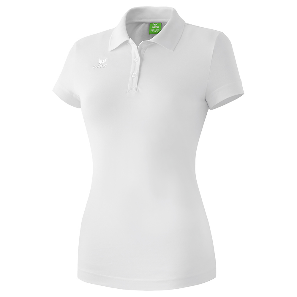 POLO ERIMA TEAMSPORTS, BLANCO MUJER. 34 36 38 40 42 44 46 48 