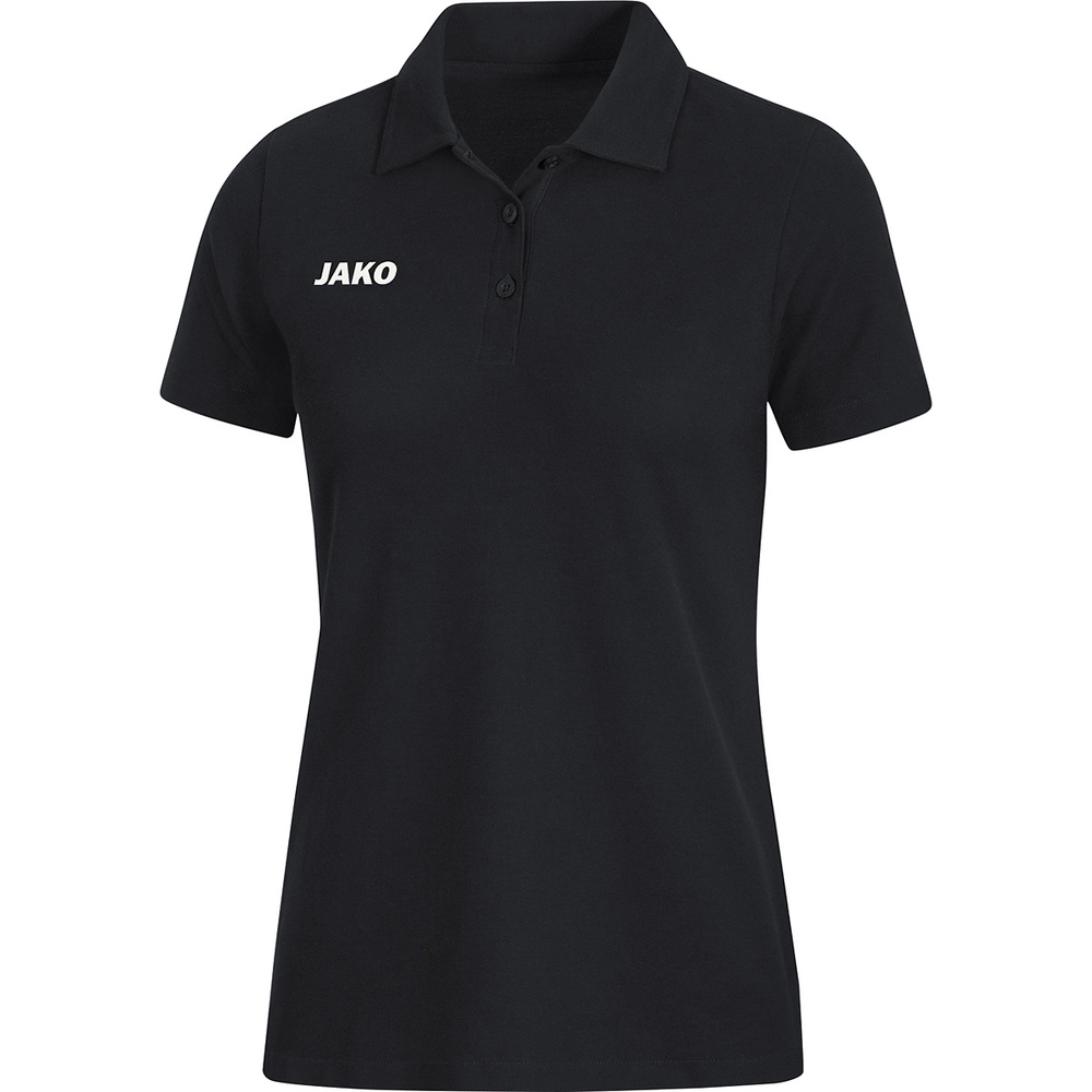 POLO JAKO BASE, NEGRO MUJER. S M L XL 2XL 3XL 