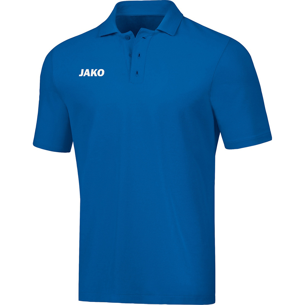 POLO JAKO BASE, ROYAL HOMBRE. S M L XL 2XL 3XL 4XL 