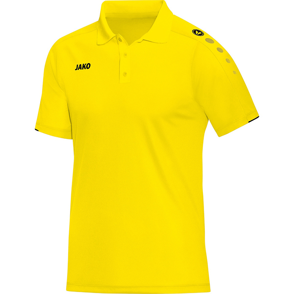 POLO JAKO CLASSICO, AMARILLO HOMBRE. S M L XL 2XL 3XL 4XL 