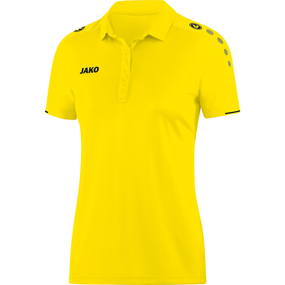 POLO JAKO CLASSICO, AMARILLO MUJER. 34 36 38 40 42 44 46 48 