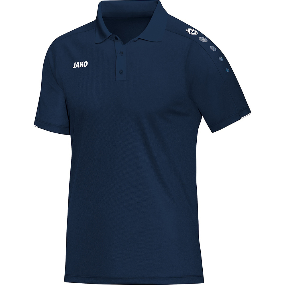 POLO JAKO CLASSICO, MARINO HOMBRE. S M L XL 2XL 3XL 4XL 