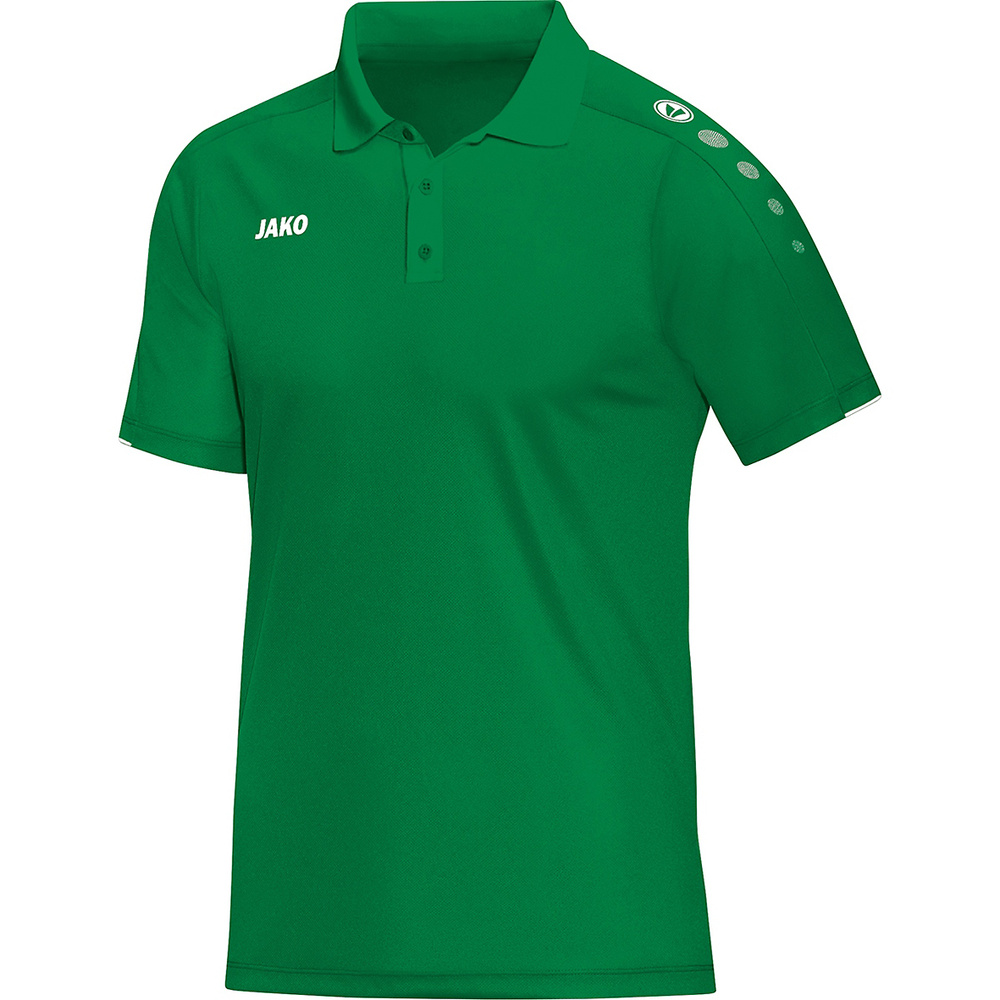 POLO JAKO CLASSICO, VERDE HOMBRE. S M L XL 2XL 3XL 4XL 