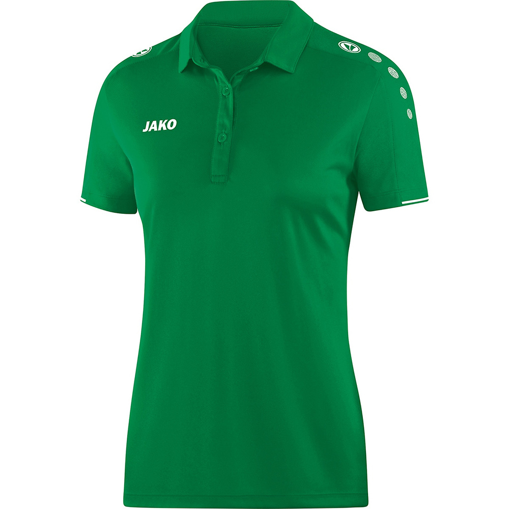 POLO JAKO CLASSICO, VERDE MUJER. 34 36 38 40 42 44 46 48 