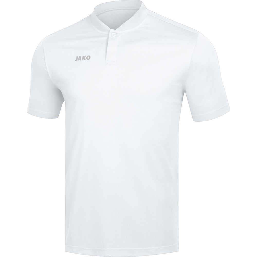 POLO JAKO PRESTIGE, BLANCO HOMBRE. XS S M L XL 2XL 3XL 4XL 