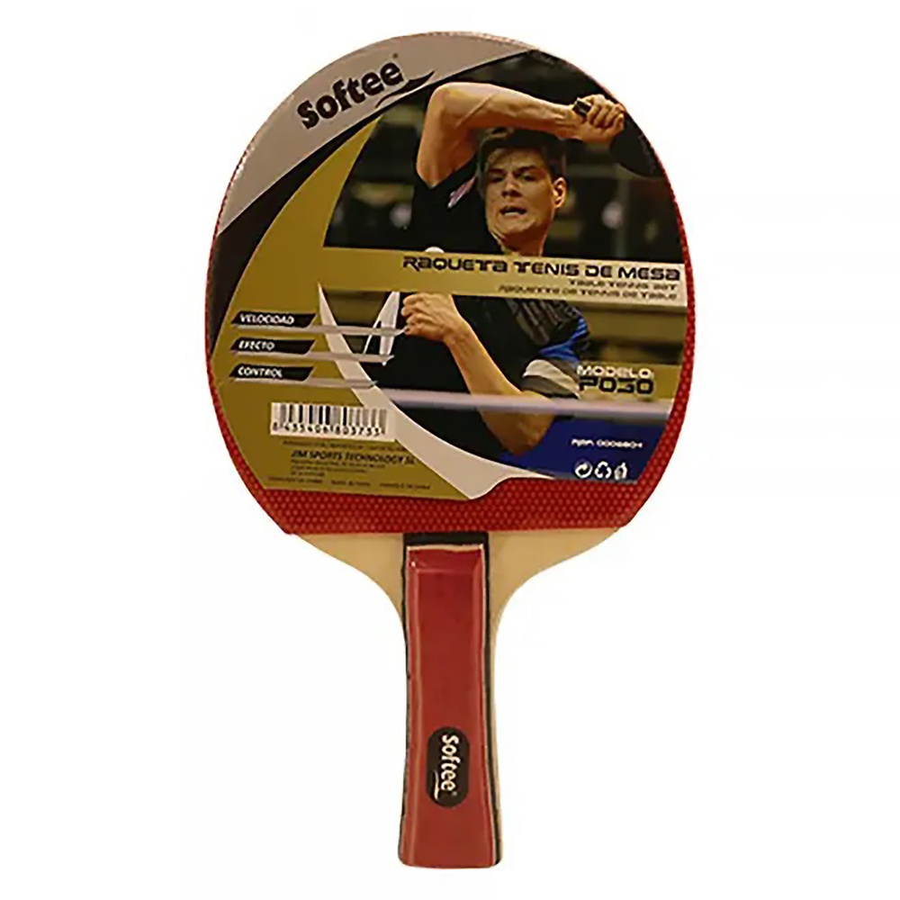 RAQUETA TENIS DE MESA SOFTEE P030. 