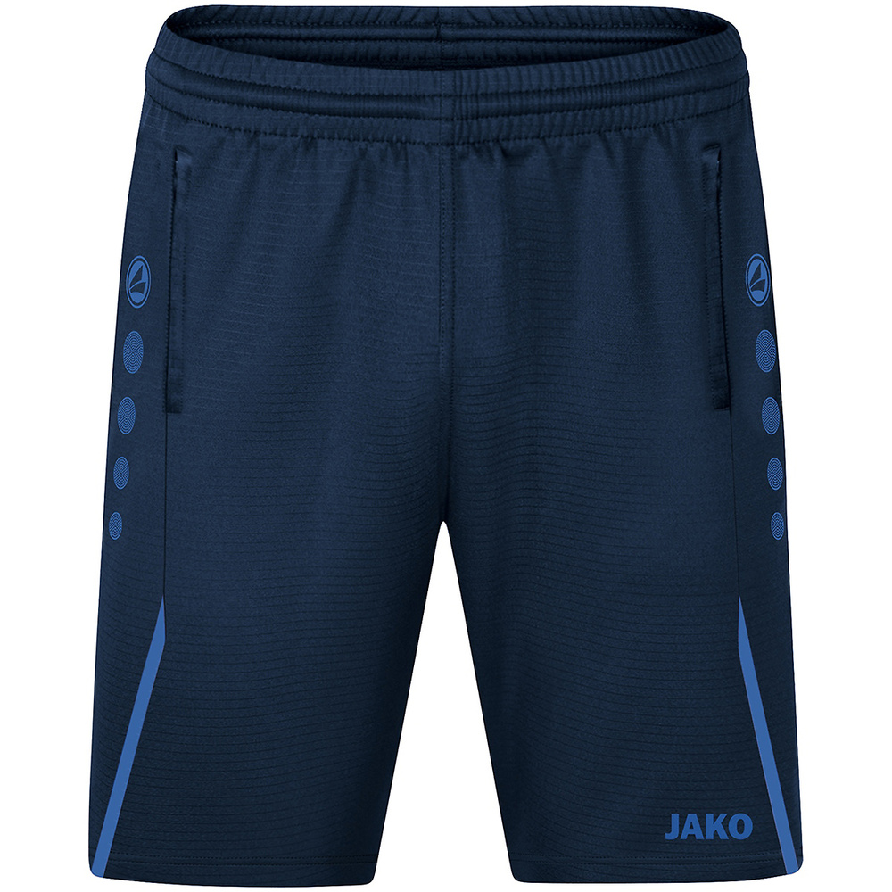 SHORT DE ENTRENAMIENTO JAKO CHALLENGE, MARINO-ROYAL NIÑO. 128 140 152 164 