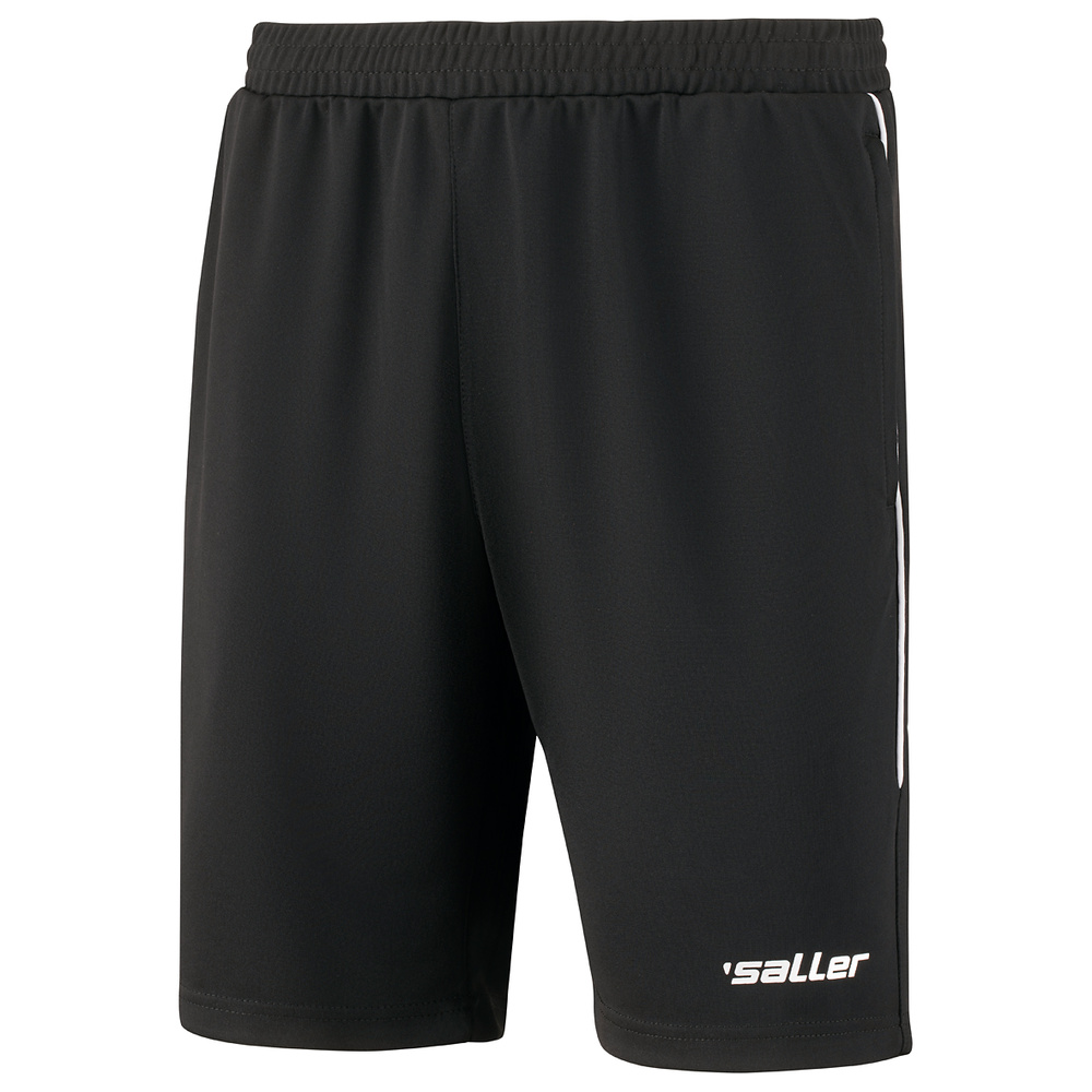 SHORT DE ENTRENAMIENTO Y PASEO SALLEX.72 NEGRO-BLANCO UNISEX. XXS XS S M L XL 2XL 3XL 