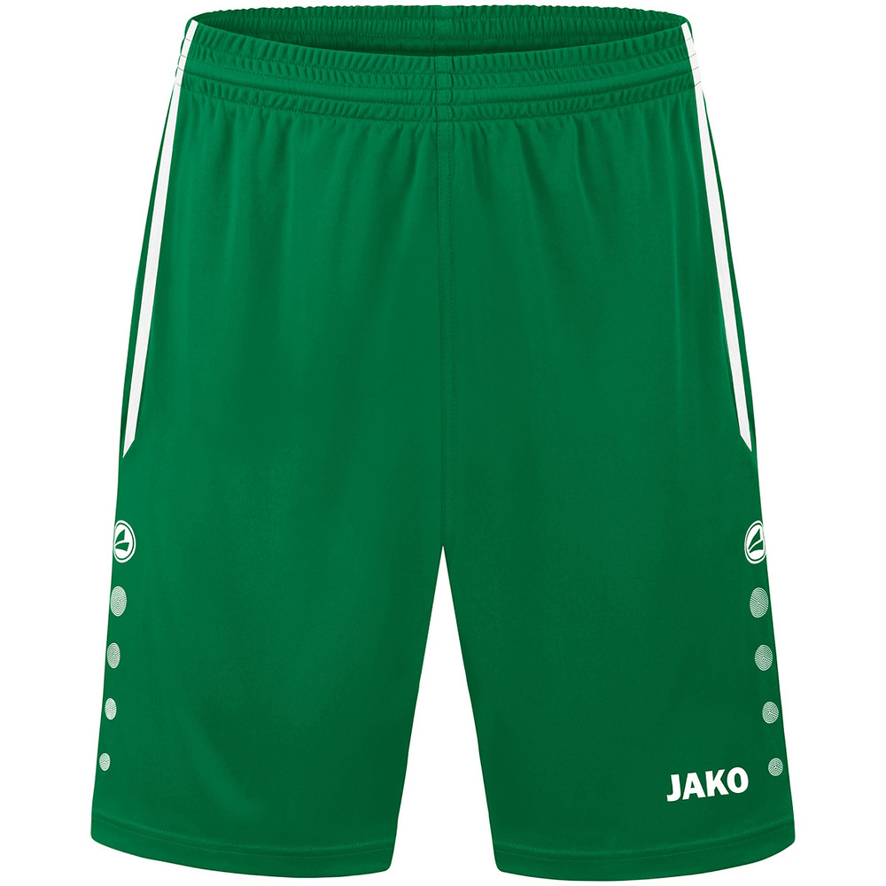 SHORT JAKO ALLROUND, VERDE HOMBRE. S M L XL 2XL 