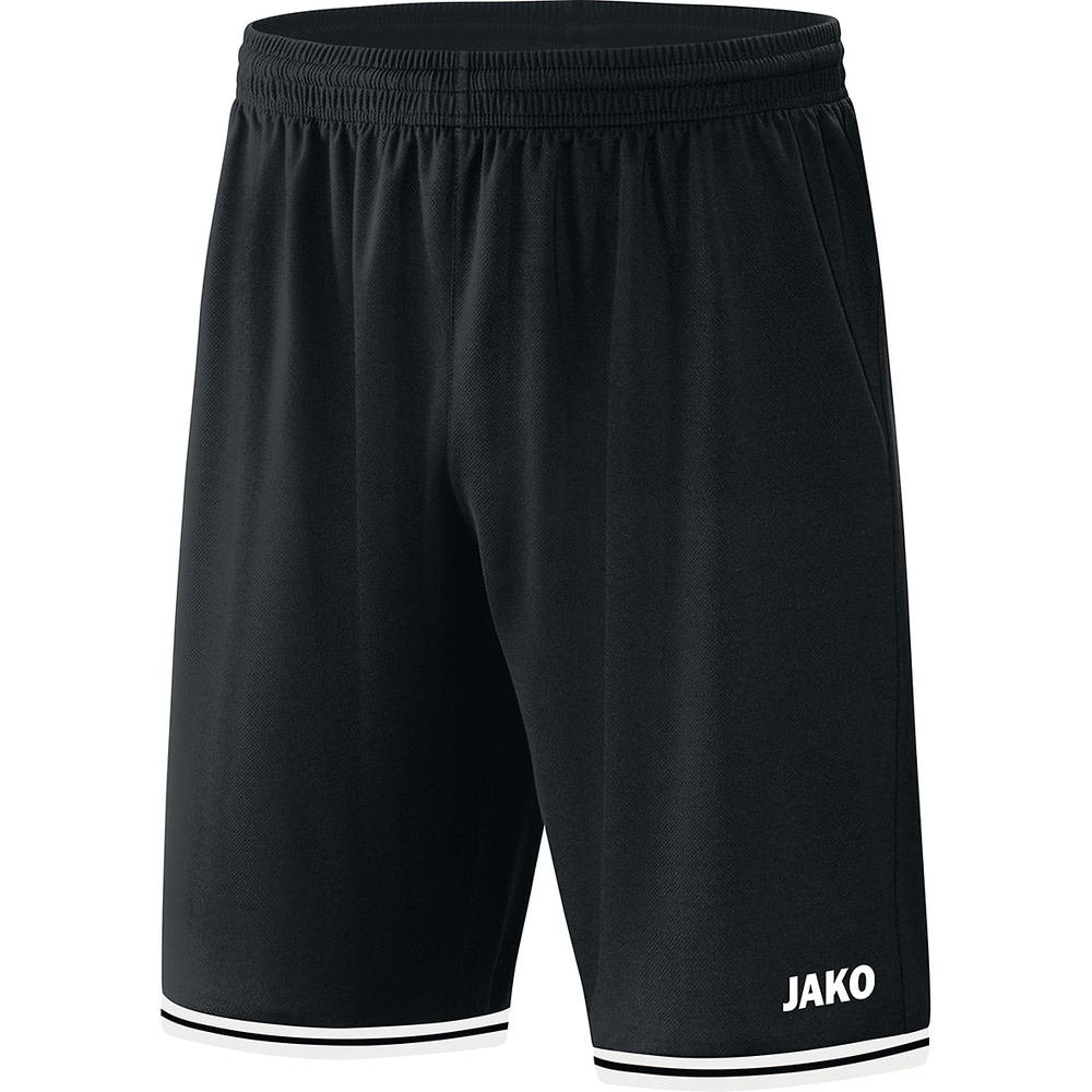 SHORT JAKO CENTER 2.0, NEGRO-BLANCO NIÑO. XXS XS 