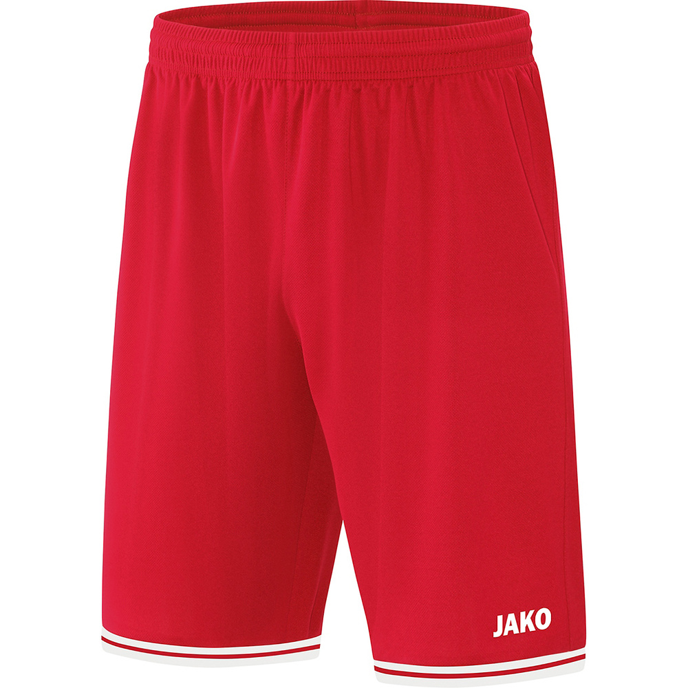 SHORT JAKO CENTER 2.0, ROJO-BLANCO NIÑO. XXS XS 