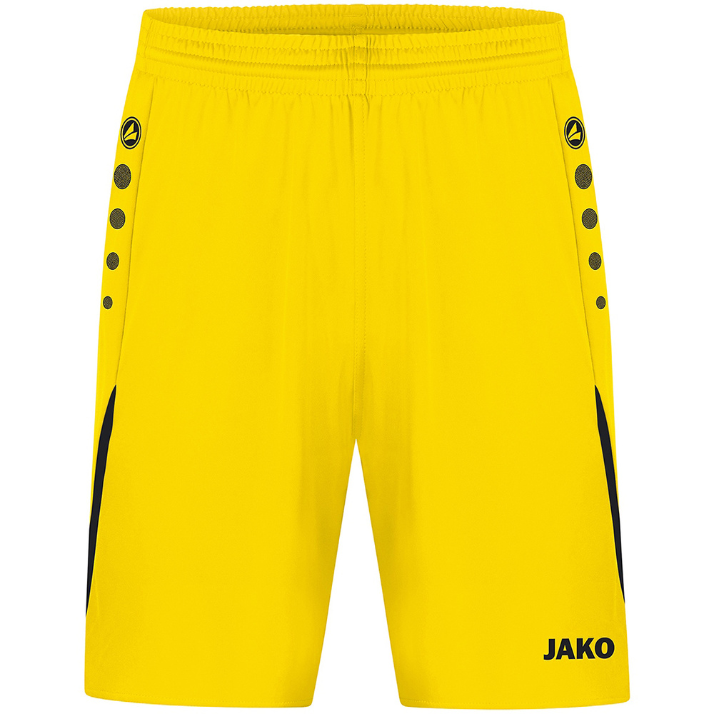 SHORT JAKO CHALLENGE, AMARILLO-NEGRO HOMBRE. S M L XL 2XL 